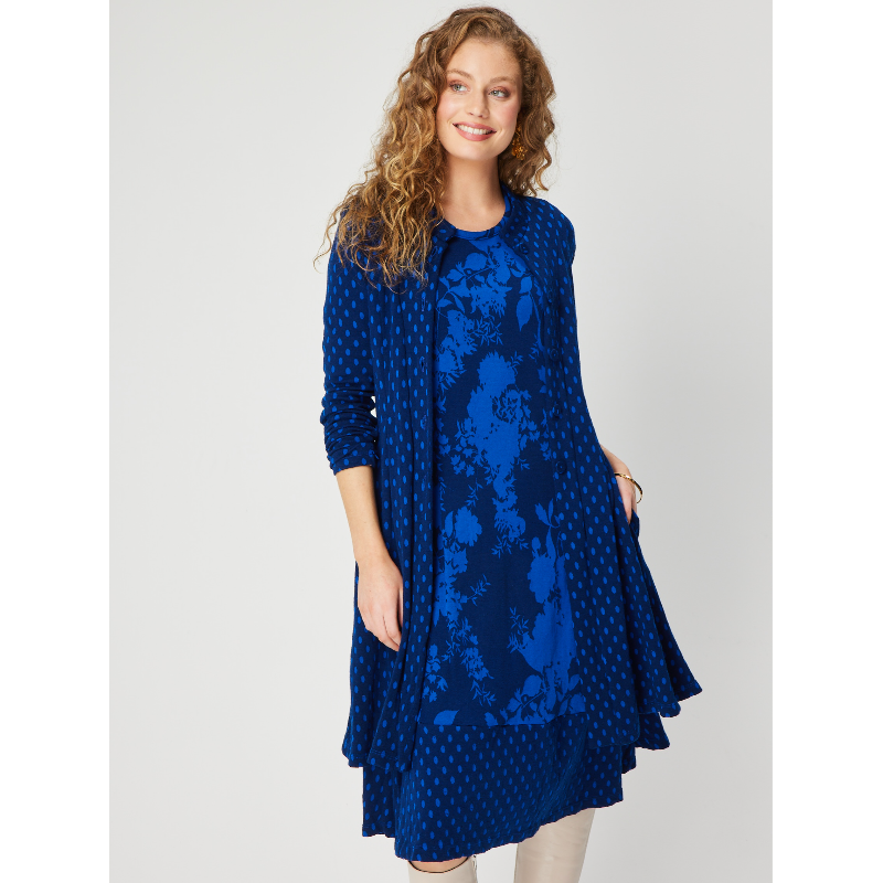 VE234: Francise Coat <br>Colour: DEEP BLUE Main Image